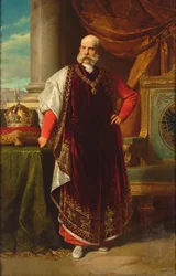 Portrait of Franz Joseph I of Austria as Grand Master of the Golden Fleece