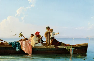 From Frisio to Saint Lucia, by Edoardo Dalbono, circa 1866