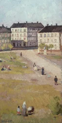 Afternoon at Olav Ryes Square