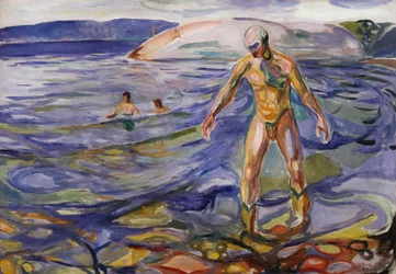 Bathing man