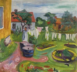 Clothes on a Line in Asgardstrand