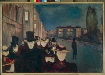 Evening on Karl Johan