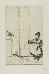 Interior with a Child