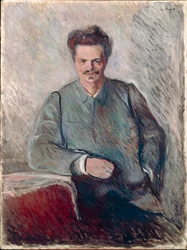 Portrait of Johan August Strindberg