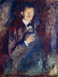Self-Portrait with a Cigarette