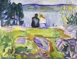 Springtime (Lovers by the shore)