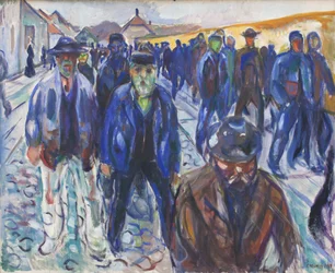 Workers on Their Way Home