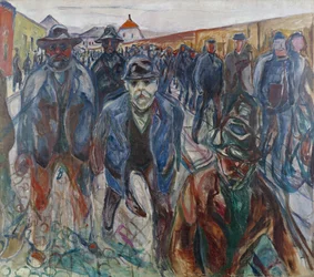 Workers on Their Way Home