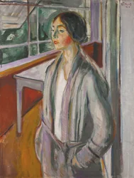 Young Woman on the Veranda