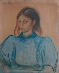 Young Girl in Green