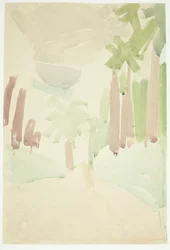 Landscape with Palms, South France