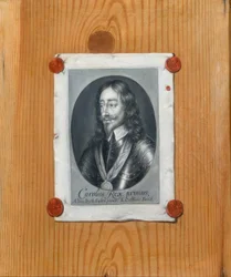 Trompe l’oeil with Portrait of Charles I of Great Britain