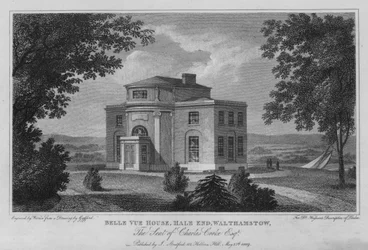 Belle Vue House, Hale End, Walthamstow, the Seat of Charles Cooke