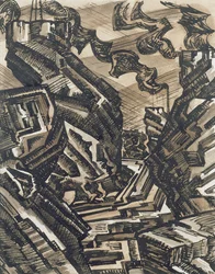 Black Country Drawing: Steel Works
