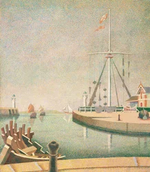 Honfleur, Entrance to the Harbour