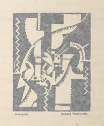 Newcastle from BLAST no. 1, the Vorticist magazine