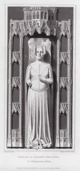 Effigy of Queen Philippa, in Westminster Abbey