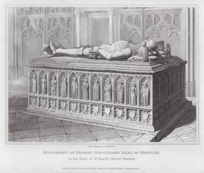 Monument of Thomas Beauchamp Earl of Warwick, in the Choir of St Mary