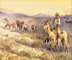 Grazing Cattle