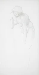 Bending Female Nude