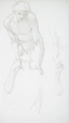Two Male Nudes