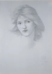 Female Head: Study for 
