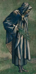 Study for St. Joseph in Picture, The Star of Bethlehem