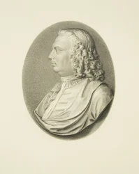 Copy of Ivory Medallion of Dr Samuel Pye