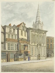 Old Council House, taken down 1824