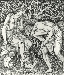 Adam and Eve (Labour: Whan Adam Delved and Eve Span, Who Was Then the Gentleman?)