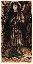 Love Reigning over the Elements, Design for Stained Glass (c.1860-62)