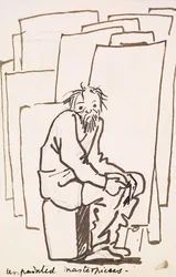 Unpainted Masterpieces (self-caricature)