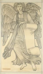 Angel with Scroll - Figure Number Nine