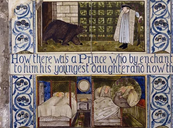 Beauty and the Beast Tile Panel