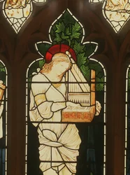 Detail of St. Cecilia