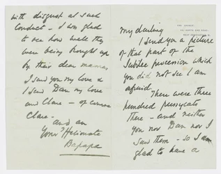 Letter to the artist