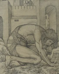 Nebuchadnezzar Eating Grass