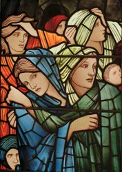 The Last Judgement Window (detail), 1897