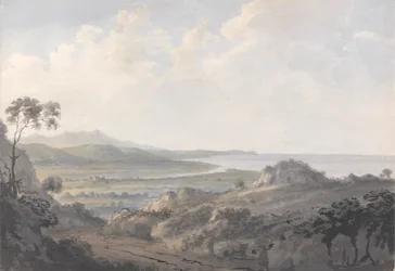 Coast Scene with Mouth of a River