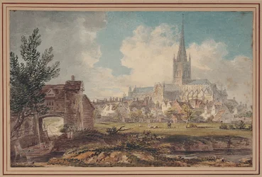 Norwich Cathedral from the South-East