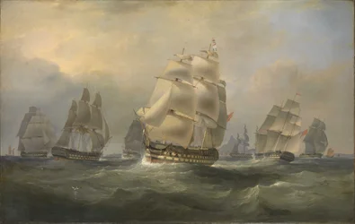 East Indiamen in the China Seas