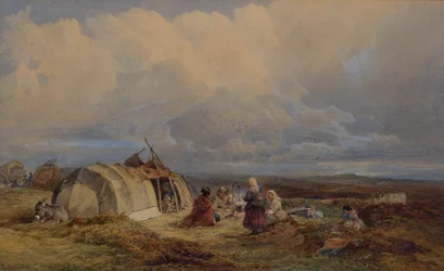 Gipsy Encampment, c.1863
