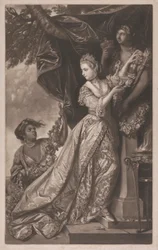 Lady Elizabeth Keppel and a Servant