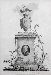 Dr Thomas Augustine Arne (1710-78), engraved by James Heath (1757-1834), 1793