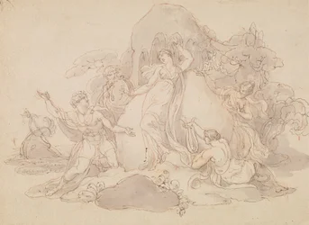 Telemachus and Mentor Landing on the Island of Calypso