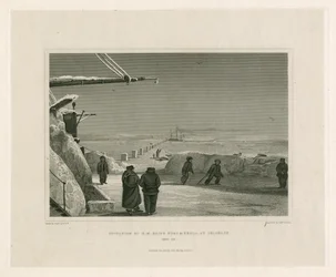 Situation of HM Ships Fury and Hecla, at Igloolik
