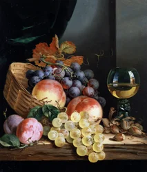 Still Life of Fruits and Nuts