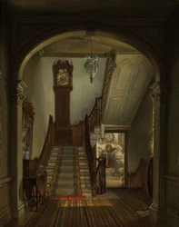 Old Clock on the Stairs, 1868