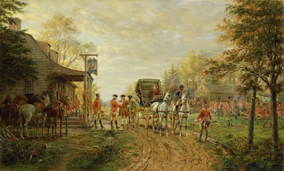 Passing the Outposts on the Old Kingsbridge Road