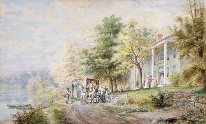Receiving Guests, 1898